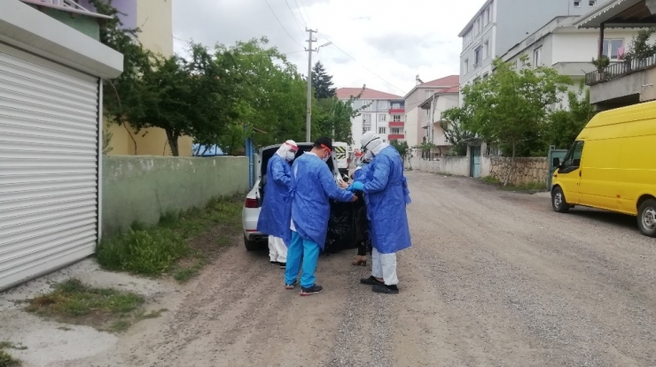 Gölbaşı İlçesinde Filyasyon Ekibi Tarama Testleri Yaptı