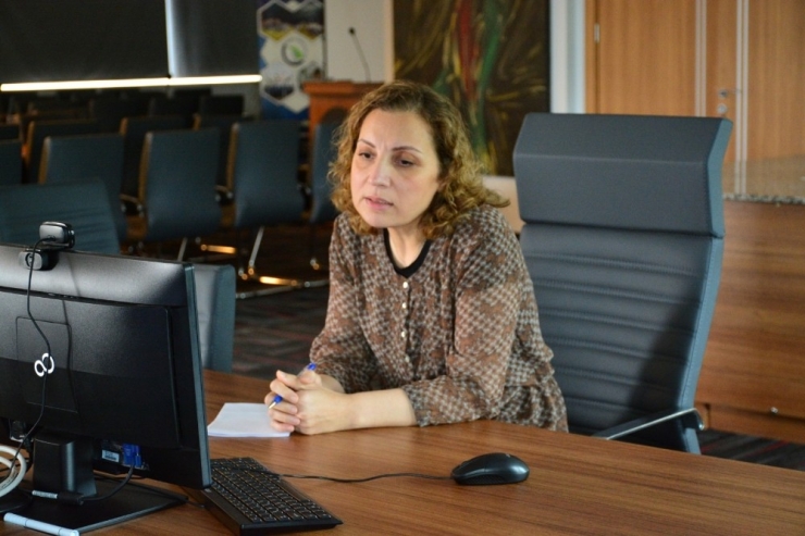 Rektör Çakar Açık Kapıyı Telekonferans İle Yaptı