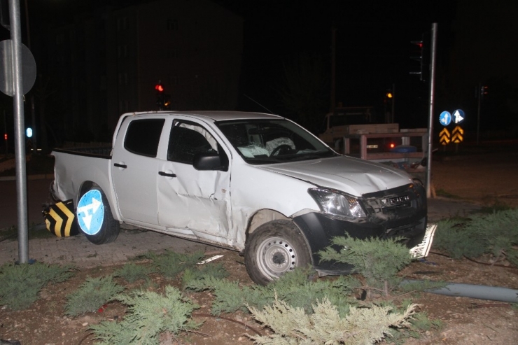 Elazığ’da Trafik Kazası:2 Yaralı