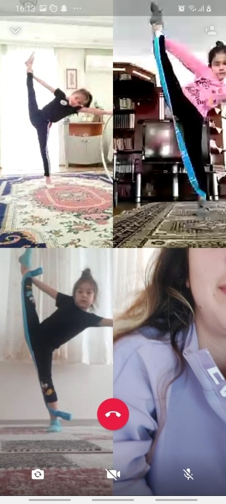 Dışarı Çıkamayınca Antrenman Evde Başladı