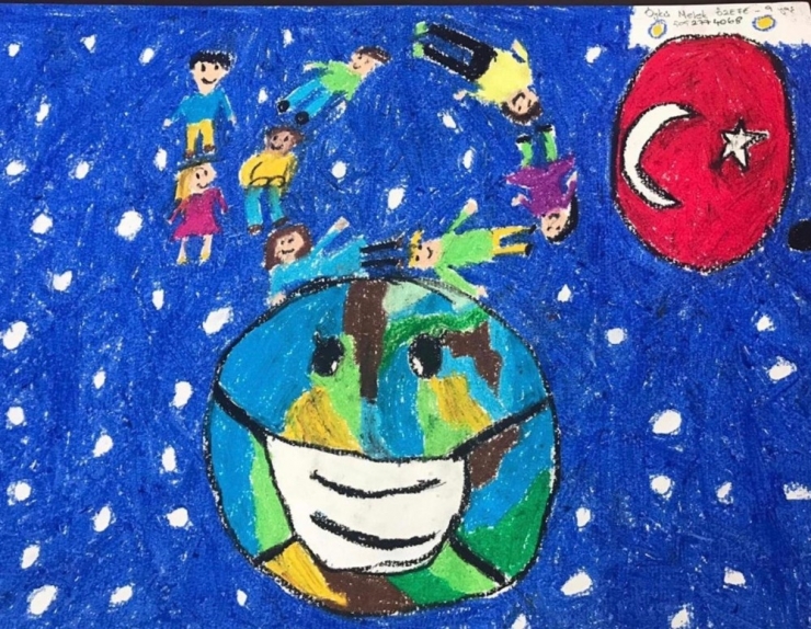 Sanko Okulları Öğrencilerinin Resim Başarısı