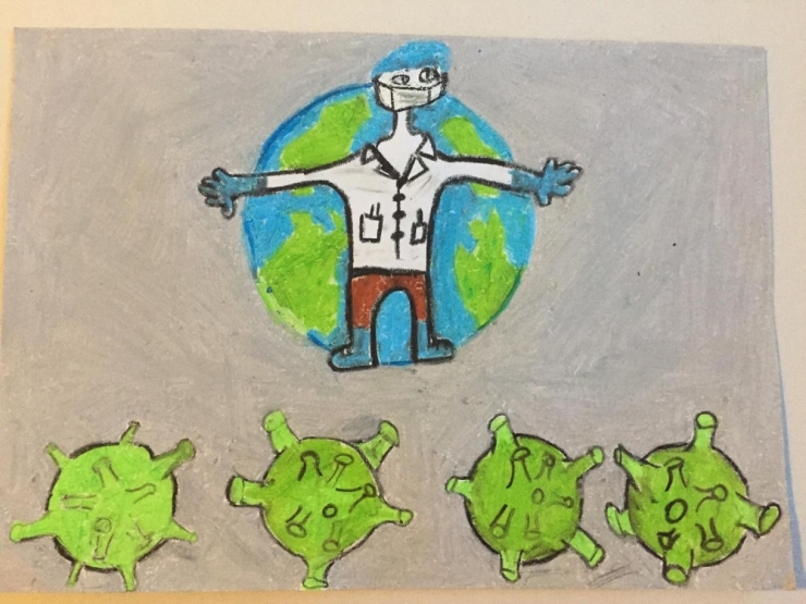 Sanko Okulları Öğrencilerinin Resim Başarısı