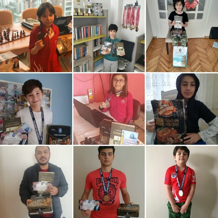 Satranç Turnuvasında Dereceye Girenler Ödüllerini Aldı