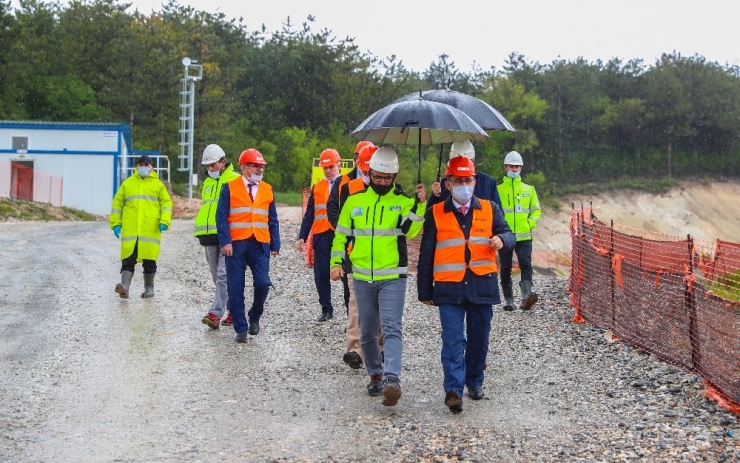 Başkan, Şehir Hastanesi İnşaatını İnceledi