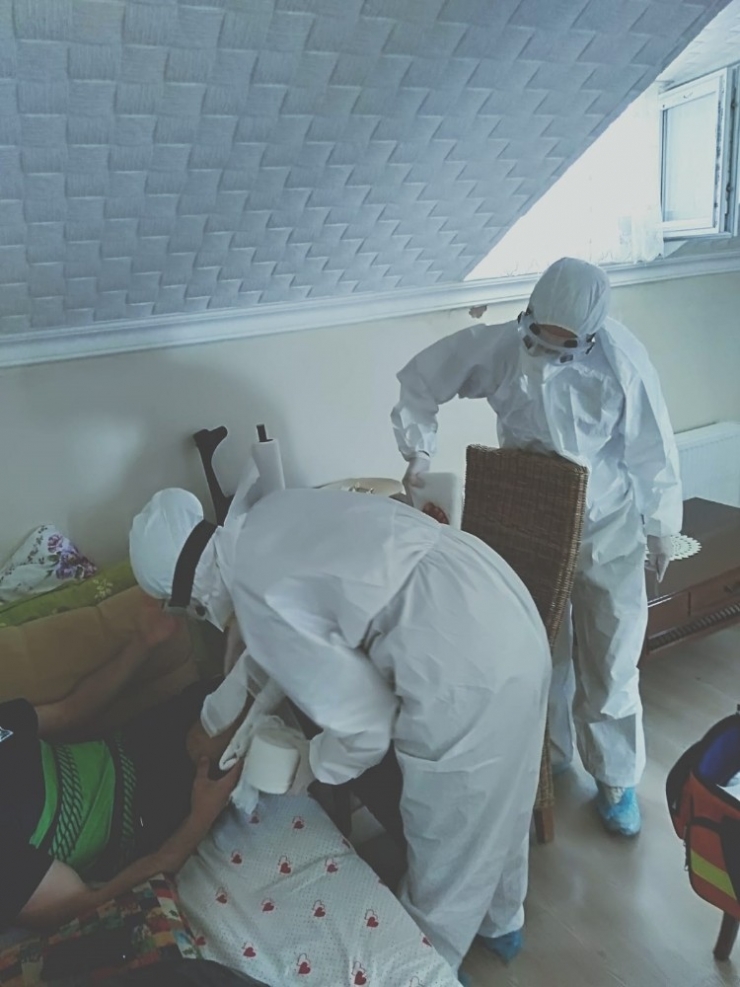 Büyükçekmece’de Salgın Döneminde 375 Kişiye Evde Sağlık Hizmeti Verildi