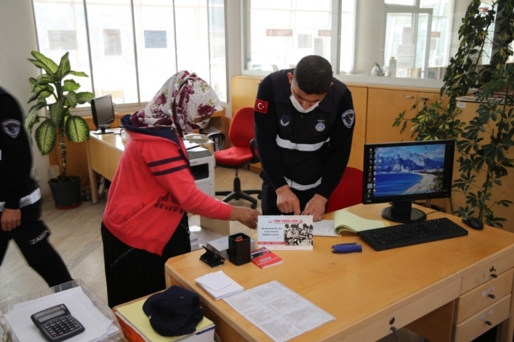 Burhaniye’de Dilenci Operasyonu