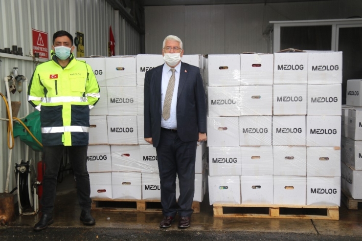 Ergene Belediyesi’ne Erzak Desteği Sürüyor