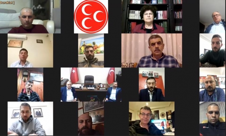 Mhp’de Telekonferans İle Kovid Toplantısı