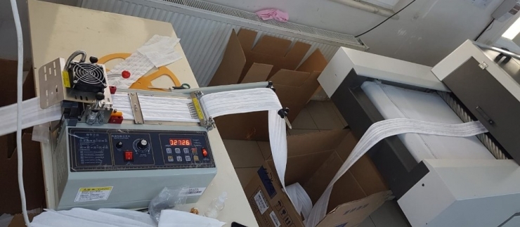 Odü’de Maske Üretimi Başladı