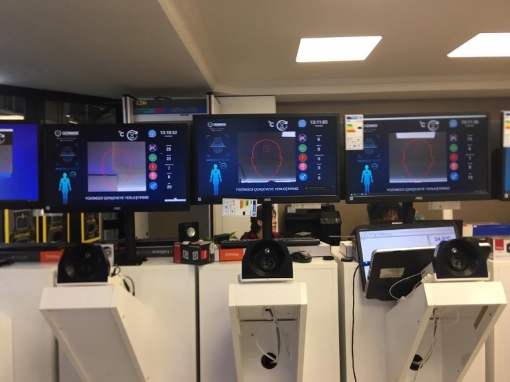 Otellerde Termal Kamera Hareketliliği