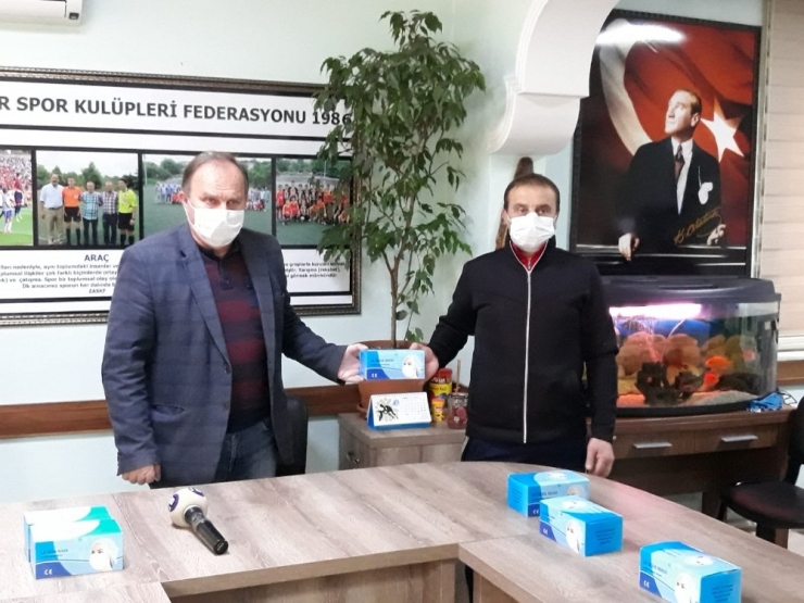 103 Kulübe 5 Bin Adet Maske Dağıtımı Başladı