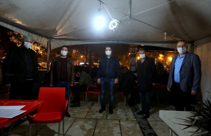 Başkan Işıksu Kan Verdi Bağış Çağrısı Yaptı