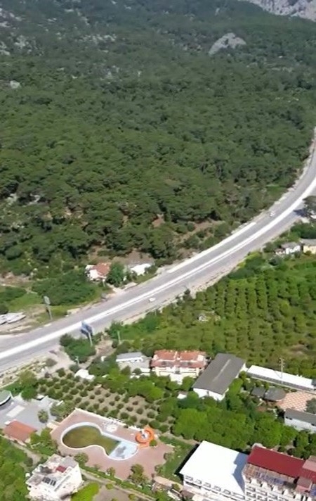 Antalya’da Sürücüler Havadan Denetlendi