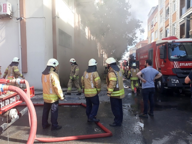 Bağcılar’da Yangın Paniği