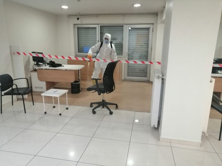 Bitlis Belediyesinden Dezenfekte Çalışmaları