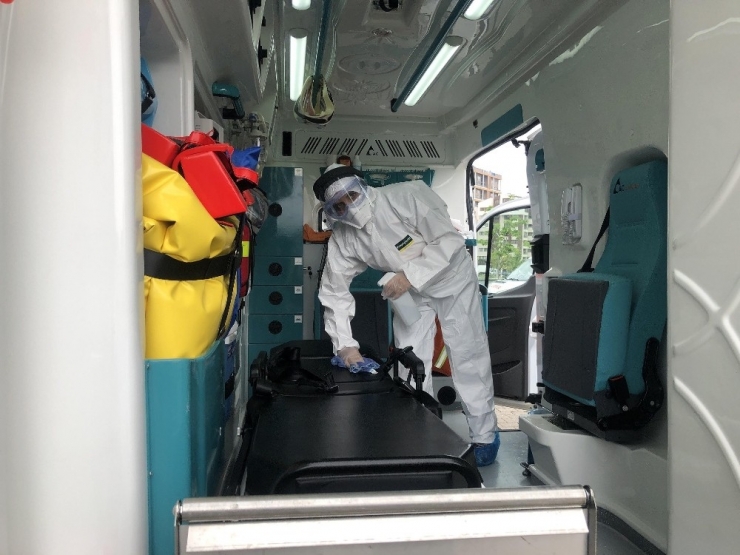 112’de Yoğun Korona Virüs Mesaisi