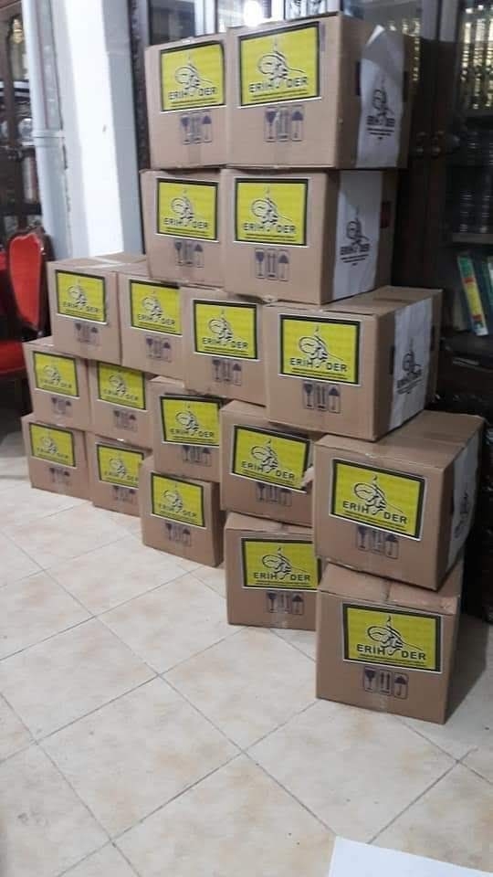 Erihder 500 Dar Gelirli Aileye Gıda Yardımında Bulundu