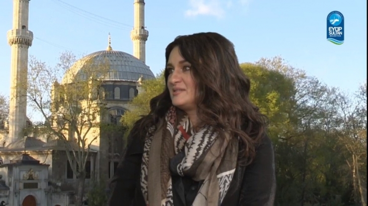 Eyüpsultan’da Sosyal Medya Yayınlarının Konuğu Anjelika Akbar Oldu