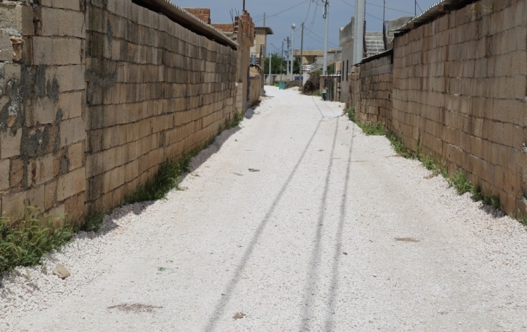 Eyyübiye Kırsalında Yol Yapım Çalışmaları