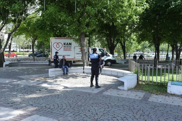 Gaziantep’te Sosyal Mesafe Denetimi