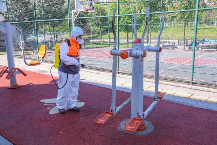 Gaziosmanpaşa’da Parklar 65 Yaş Üstü Vatandaşlar İçin Hazırlıyor