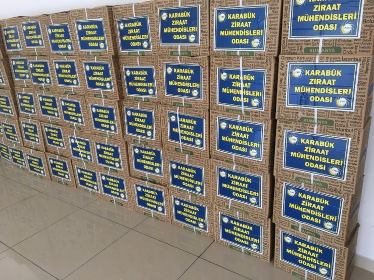 Ziraat Mühendislerinden Gıda Yardımı