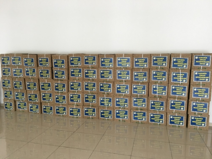 Ziraat Mühendislerinden Gıda Yardımı