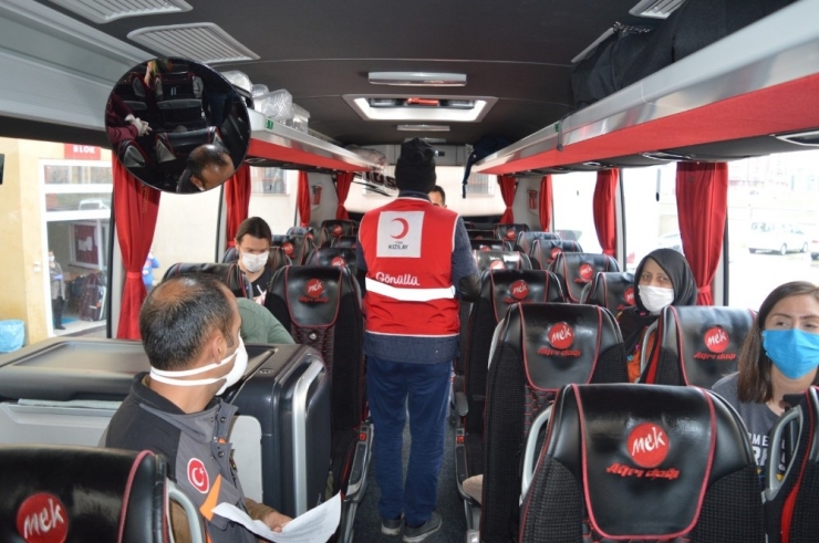 Karantina Süresi Dolan Vatandaşlardan Duygusal Veda