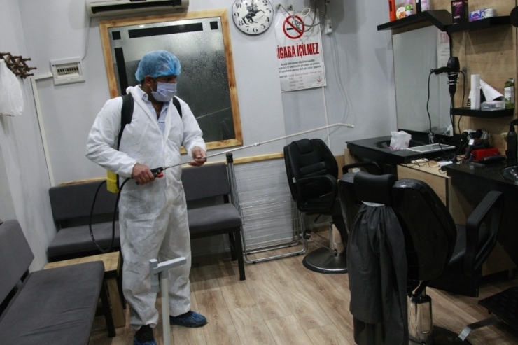 Kaynaşlı Belediyesi, Berber Ve Kuaförleri Ücretsiz Dezenfekte Edecek