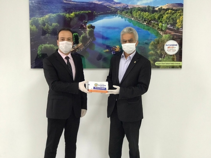 Malatya’da Vakıf, Dernek Ve Odalara Maske Dağıtıldı