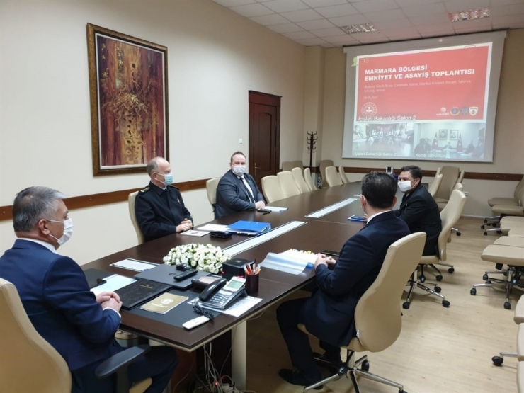 Marmara Bölgesinin Emniyet Ve Asayişi Masaya Yatırıldı