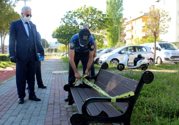 Menteşe’de Yürüyüş Yolu Şerit Çekilerek Kapatıldı