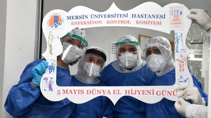 Meü’de Doğru El Hijyeni Uygulayan Hemşire Ve Ebelere Sertifika Verildi
