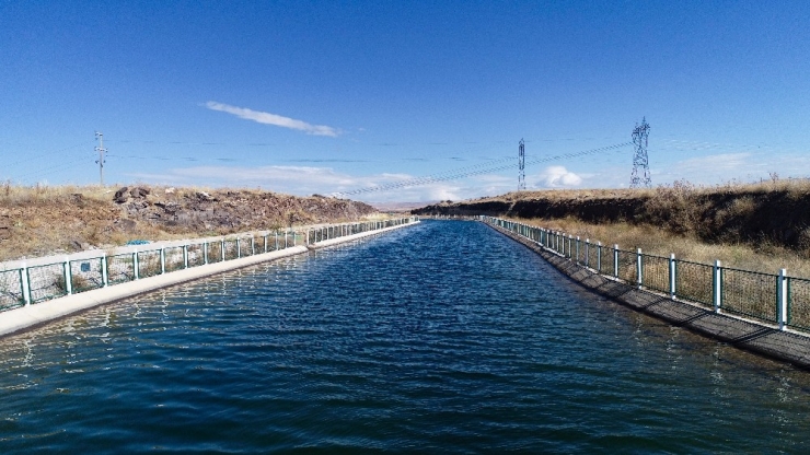 Kayseri’de 714 Bin 790 Dekar Tarım Arazisi Sulanmaya Başladı