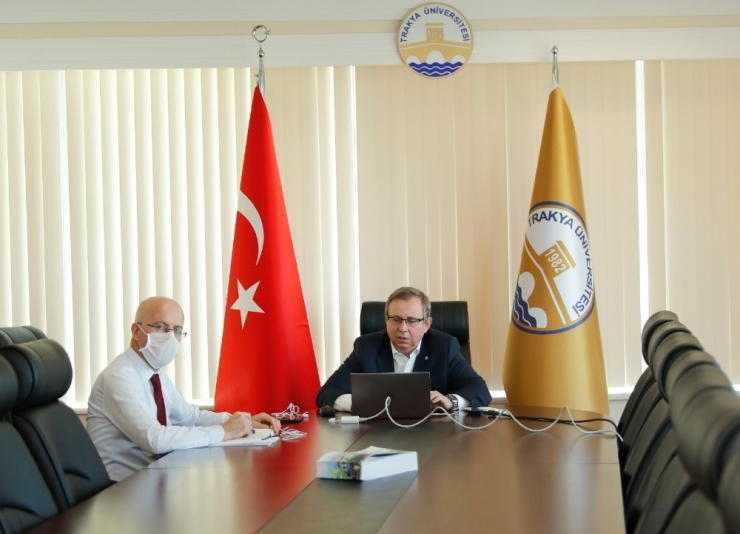 Trakya Üniversitesi’nin Öğrenci Senatosu Dijital Ortamda Toplandı