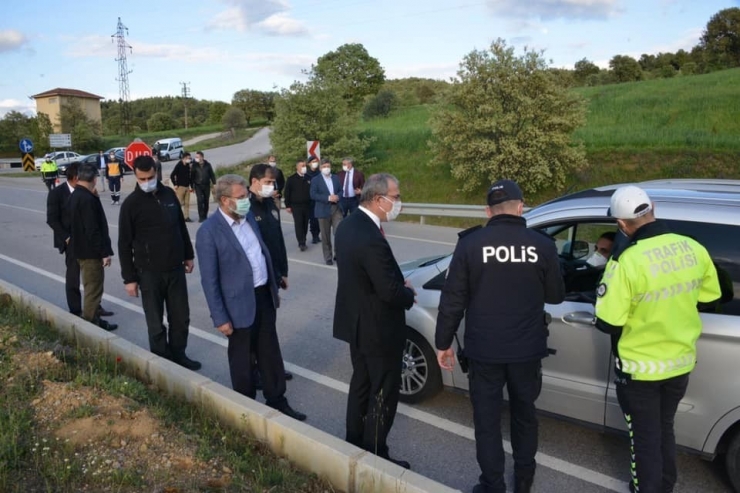 Vali Ömer Toraman Gediz’i Ziyaret Etti