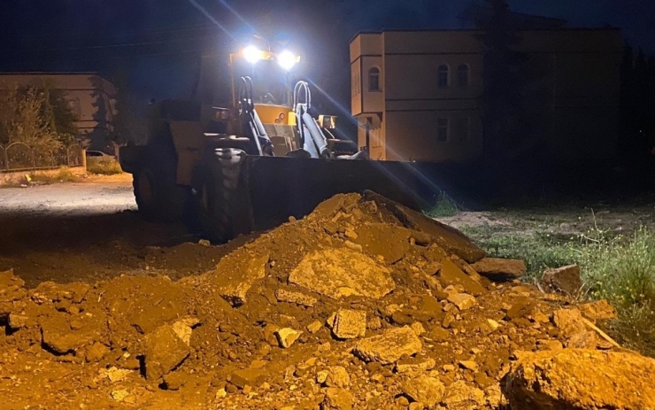 Samsat’ta Depremin İzleri Siliniyor