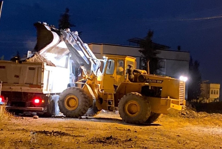 Samsat’ta Depremin İzleri Siliniyor