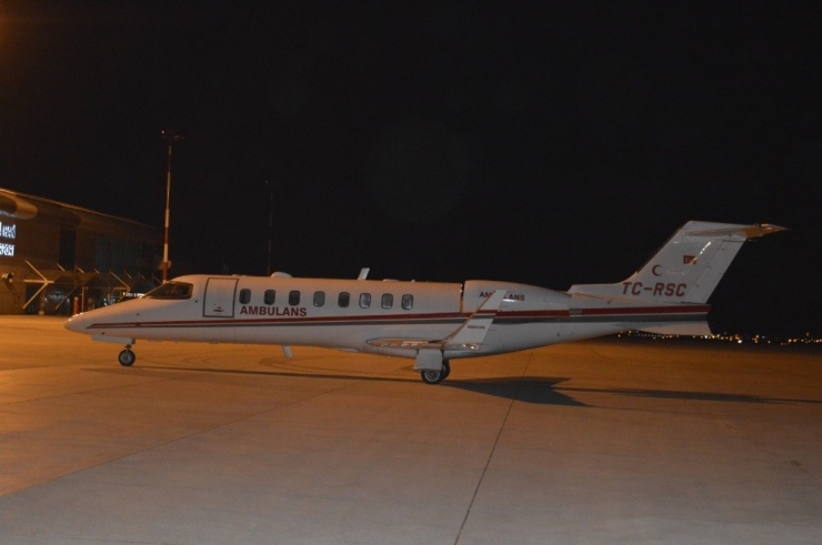 Ambulans Uçak Ağrılı Bebekler İçin Havalandı