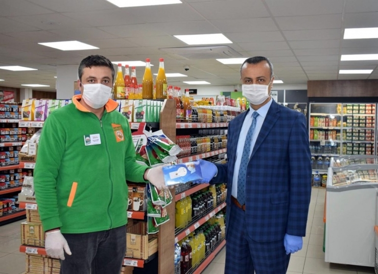 Bilecik’te 35 Markete Bin 750 Adet Maske Teslim Edildi