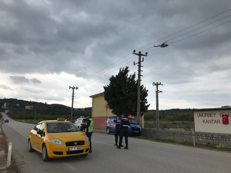 Çanakkale’de Havadan Trafik Denetimleri