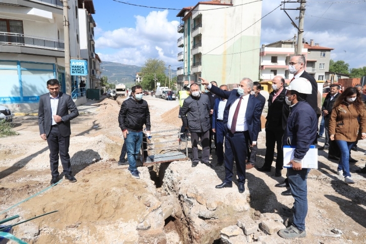 Serinhisar’a Büyükşehir Belediyesinden Tarihi Yatırımlar