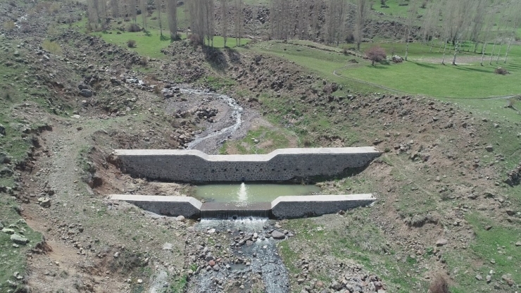 Kozlu Köyü Taşkın Korumu İşi Tamamlandı