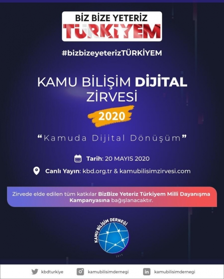 Kamu Bilişim Zirvesi "Dijital" Olarak Yapılacak