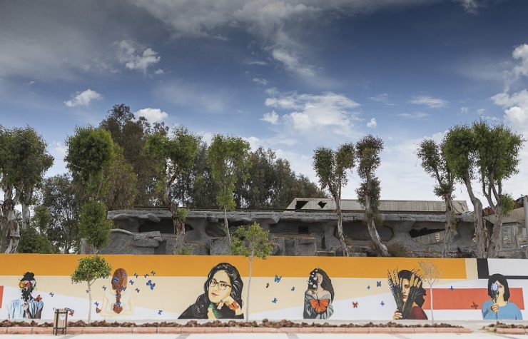 Mersin Sahil Şeridi Duvar Resimleriyle Renklendi