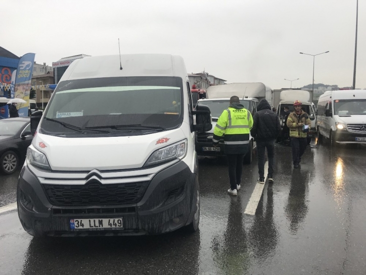 Pendik’te Zincirleme Trafik Kazası: 1 Yaralı