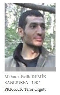 Tunceli’de 500 Bin Tl Ödülle Aranan Terörist Etkisiz Hale Getirildi