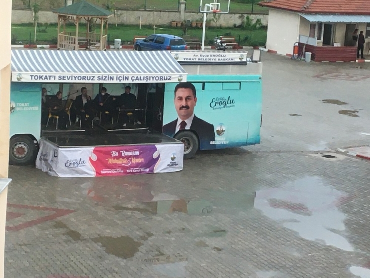 Tokat’ta Karantinadaki Vatandaşlara Veda Konseri