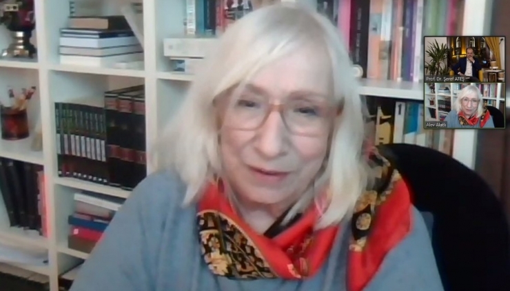 Alev Alatlı “Yeniden Düşünmek, Yeniden Yorumlamak” Programında Şeref Ateş’in Konuğu Oldu