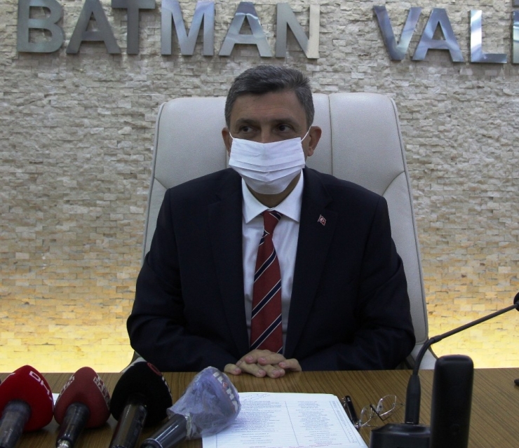 Batman Valisi Şahin: “Ciddi Tedbirler Almazsak Bayram Bize Zehir Olabilir”
